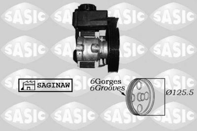 Hydraulic Pump, steering SASIC 7070015