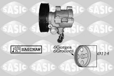 Hydraulic Pump, steering SASIC 7070017