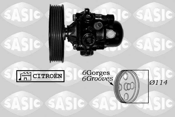 SASIC 7070025 Hydraulic Pump, steering