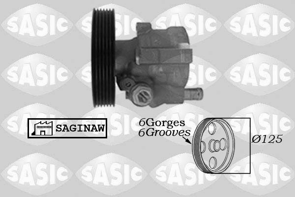 SASIC 7074012 Hydraulic Pump, steering