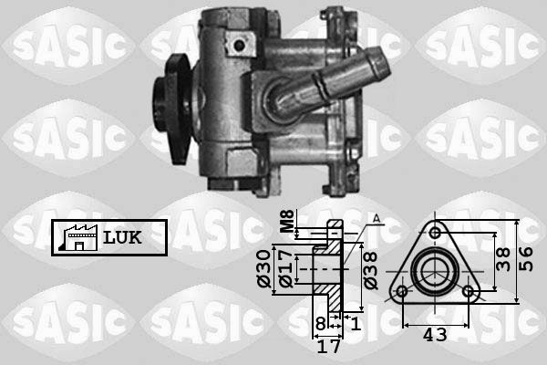 SASIC 7076040 Hydraulic Pump, steering
