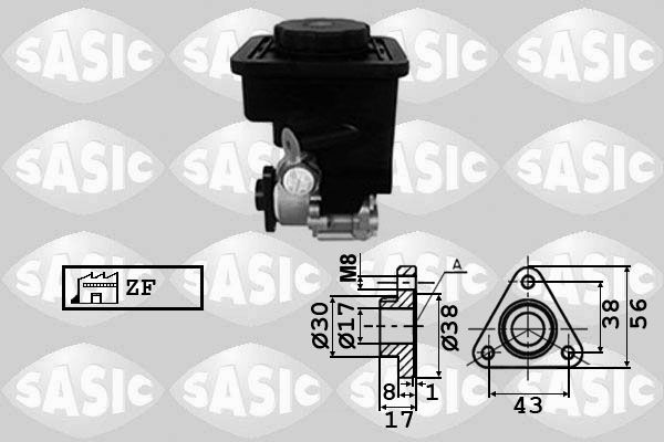 SASIC 7076050 Hydraulic Pump, steering