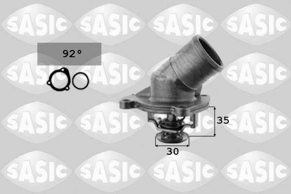 SASIC 9000121 Thermostat, coolant