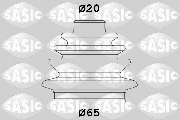 SASIC 9004629 Bellow Kit, drive shaft