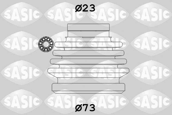 SASIC 9004631 Bellow Kit, drive shaft
