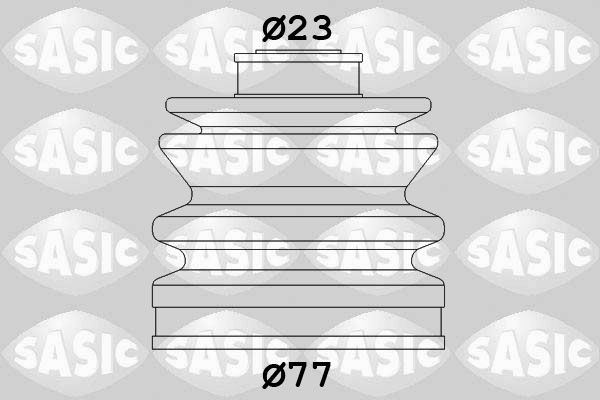 SASIC 9004642 Bellow Kit, drive shaft