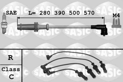 Ignition Cable Kit SASIC 9280003