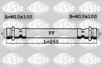 Brake Hose SASIC SBH0165