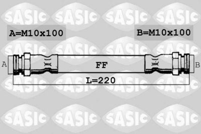 Brake Hose SASIC SBH0166