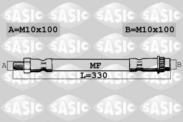 SASIC SBH4091 Brake Hose