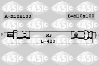 Brake Hose SASIC SBH6289