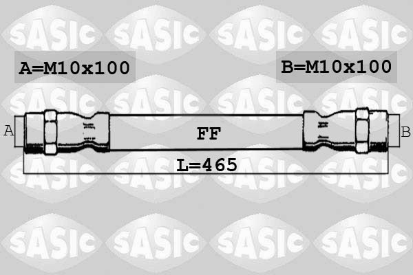 SASIC SBH6389 Brake Hose