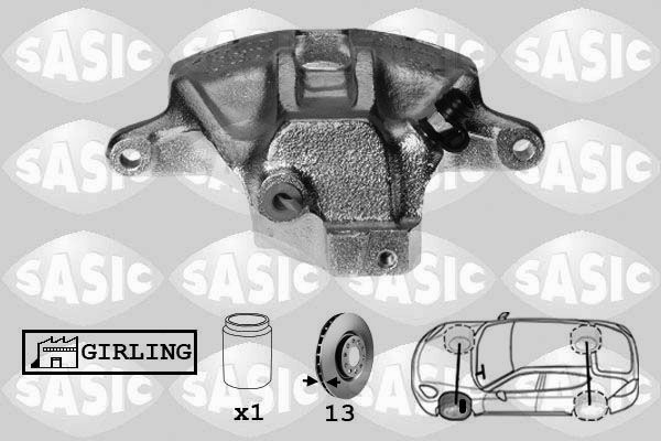 SASIC SCA6170 Brake Caliper