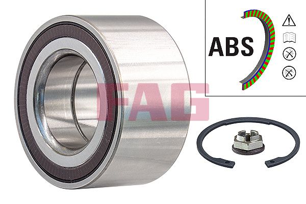 Schaeffler FAG 713 6204 10 Wheel Bearing Kit