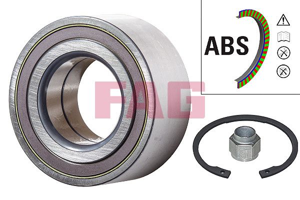 Schaeffler FAG 713 6505 80 Wheel Bearing Kit
