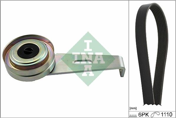 Schaeffler INA 529 0207 10 V-Ribbed Belt Set