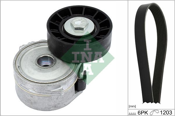 Schaeffler INA 529 0226 10 V-Ribbed Belt Set