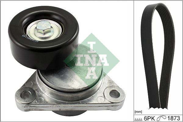 Schaeffler INA 529 0294 10 V-Ribbed Belt Set