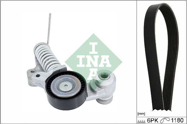Schaeffler INA 529 0485 10 V-Ribbed Belt Set