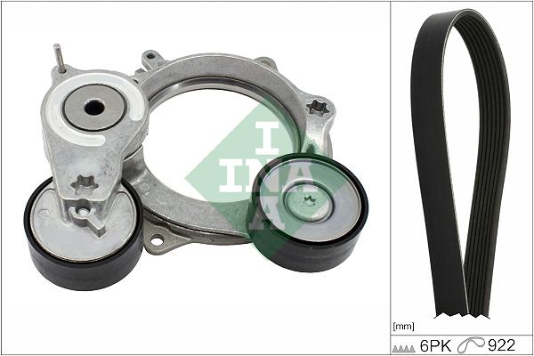 Schaeffler INA 529 0574 10 V-Ribbed Belt Set