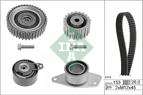 Schaeffler INA 530 0194 10 Timing Belt Kit