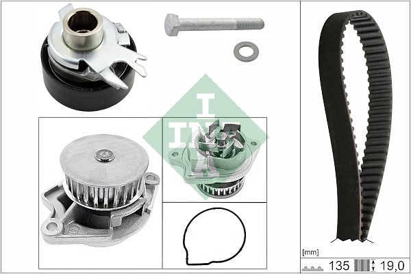 Schaeffler INA 530 0199 30 Water Pump & Timing Belt Kit