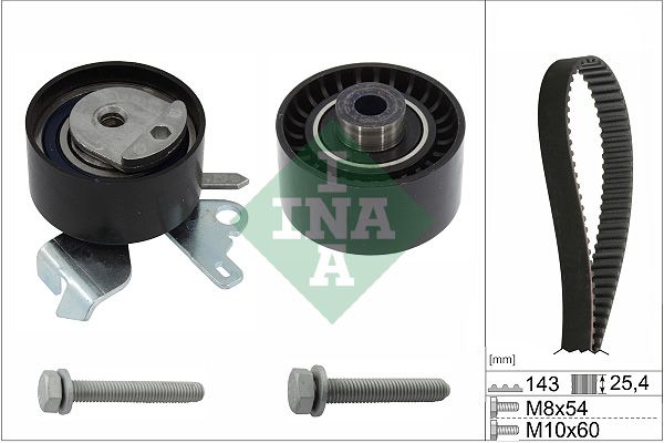 Schaeffler INA 530 0418 10 Timing Belt Kit