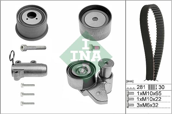 Schaeffler INA 530 0480 10 Timing Belt Kit