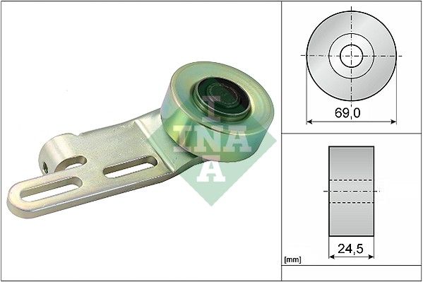 Schaeffler INA 531 0239 10 Tensioner Pulley, V-ribbed belt