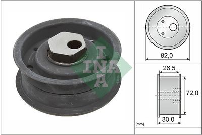 Tensioner Pulley, timing belt Schaeffler INA 531 0304 10