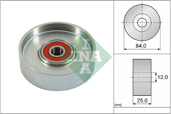 Schaeffler INA 531 0936 10 Tensioner Pulley, V-ribbed belt
