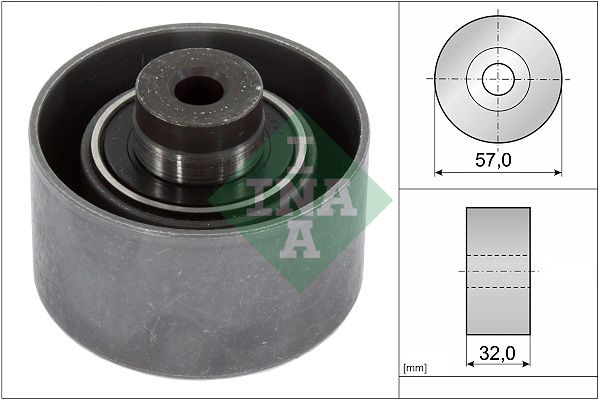 Schaeffler INA 532 0142 10 Deflection Pulley/Guide Pulley, timing belt