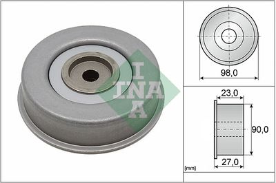 Deflection/Guide Pulley, V-ribbed belt Schaeffler INA 532 0381 20