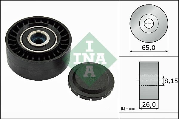 Schaeffler INA 532 0564 10 Deflection/Guide Pulley, V-ribbed belt