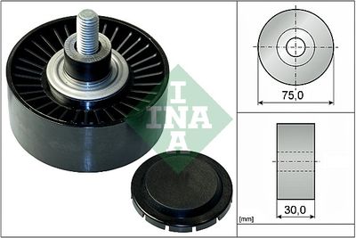 Deflection/Guide Pulley, V-ribbed belt Schaeffler INA 532 0751 10