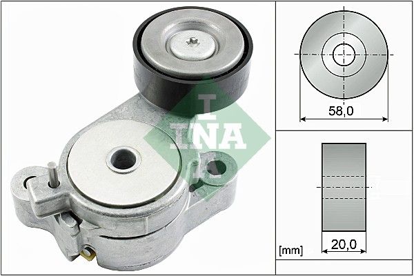Schaeffler INA 534 0396 10 Belt Tensioner, V-ribbed belt