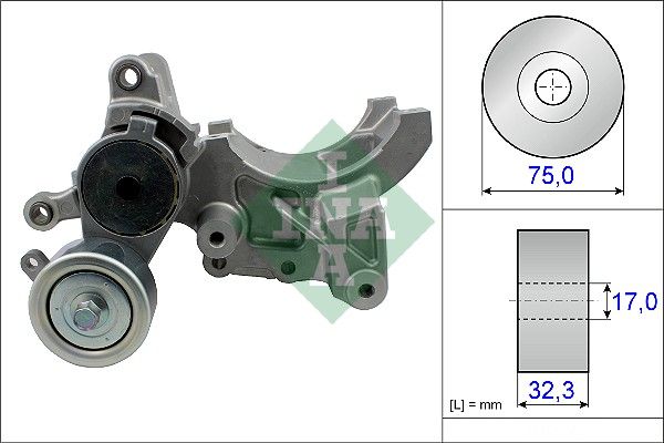 Schaeffler INA 534 0452 10 Belt Tensioner, V-ribbed belt