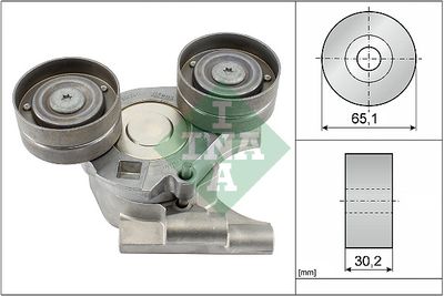 Belt Tensioner, V-ribbed belt Schaeffler INA 534 0682 10