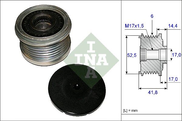 Schaeffler INA 535 0147 10 Alternator Freewheel Clutch