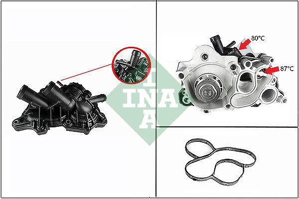 Schaeffler INA 538 0889 10 Water Pump, engine cooling