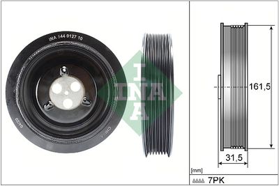 Belt Pulley, crankshaft Schaeffler INA 544 0127 10