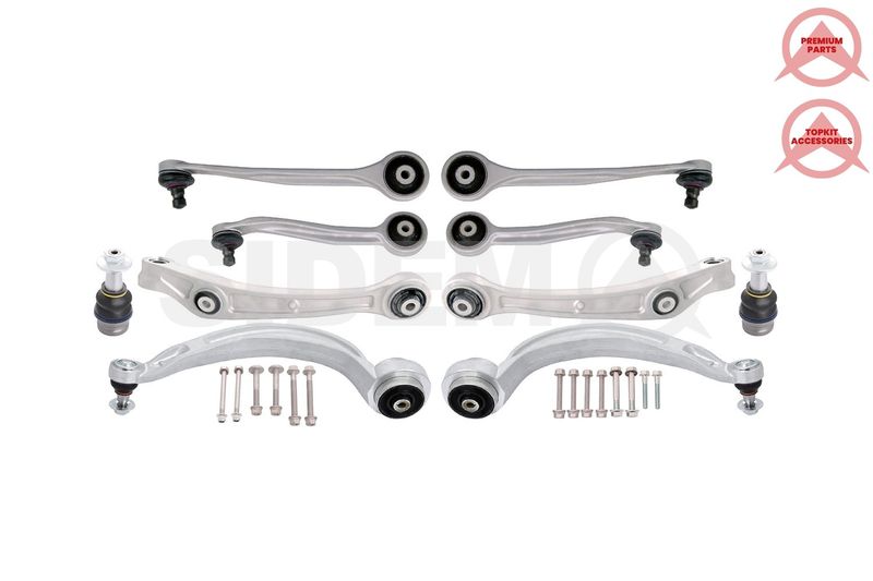 SIDEM 37258 Repair Kit, control arm