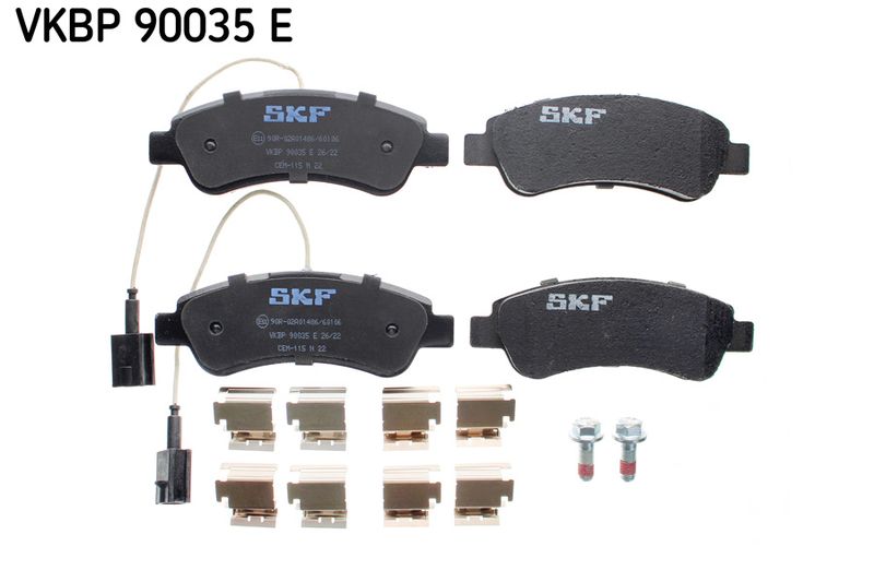 SKF VKBP 90035 E Brake Pad Set, disc brake