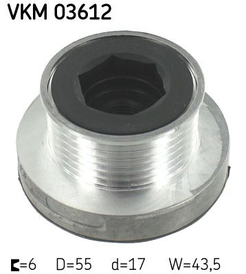 SKF VKM 03612 Alternator Freewheel Clutch