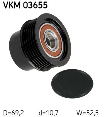 Alternator Freewheel Clutch SKF VKM 03655