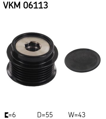 Alternator Freewheel Clutch SKF VKM 06113