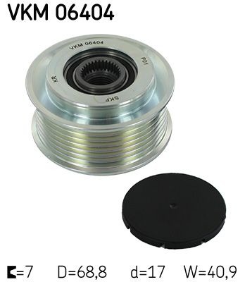 SKF VKM 06404 Alternator Freewheel Clutch