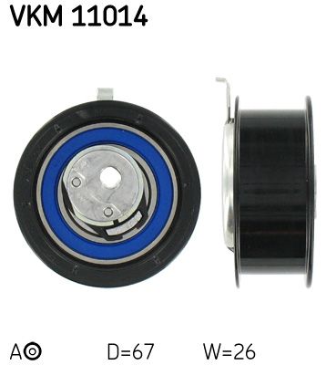 SKF VKM 11014 Tensioner Pulley, timing belt