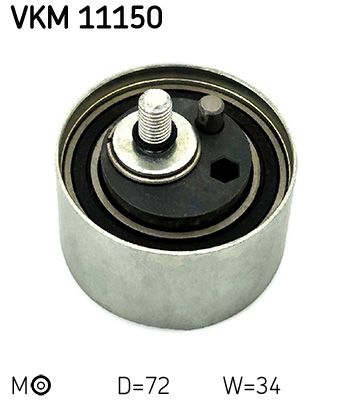 SKF VKM 11150 Tensioner Pulley, timing belt
