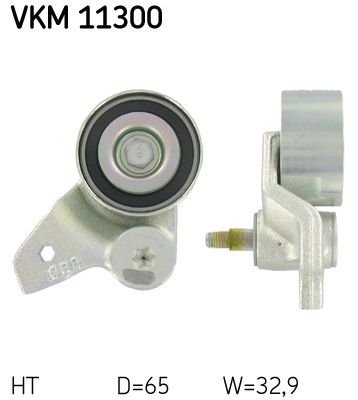 Tensioner Pulley, timing belt SKF VKM 11300